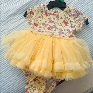 Disney Yellow and Purple Tutu Dress
